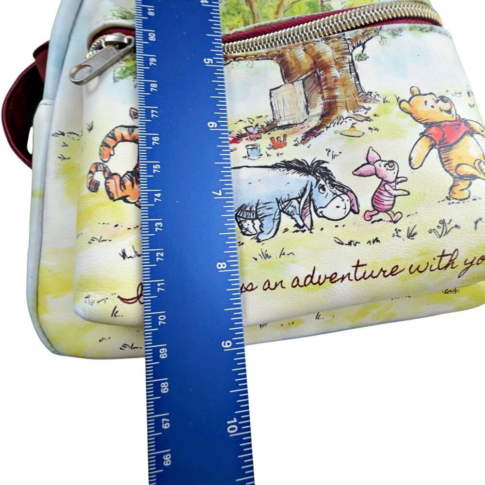 Disney Loungefly Winnie the Pooh & Friends Always Adventure Sketch Mini Backpack - Picture 7 of 8